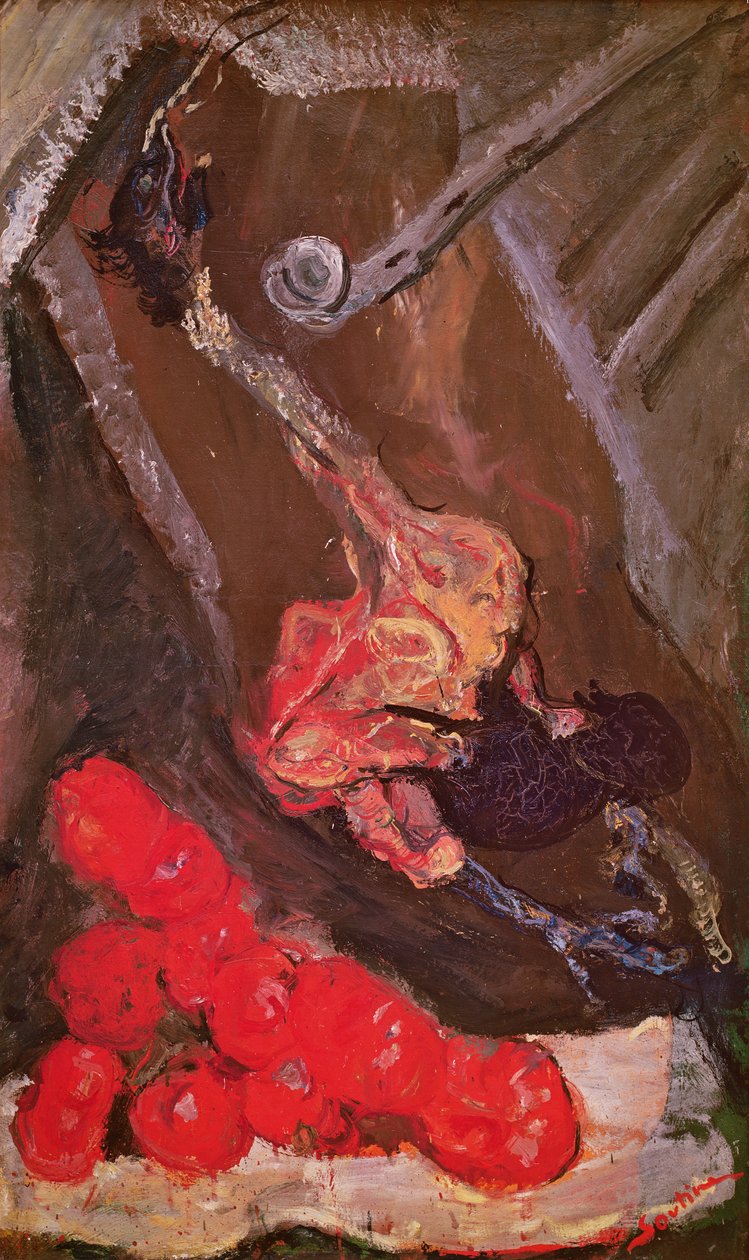 Kalkoen en tomaten door Chaim Soutine