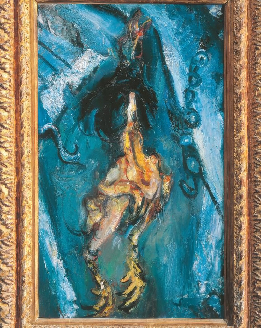 Ch. Soutine, De geplukte kip door Chaim Soutine