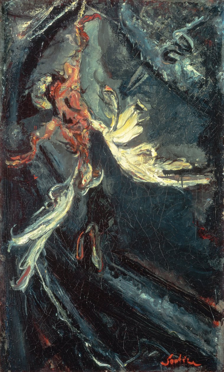Hangende eend, ca. 1925 door Chaim Soutine