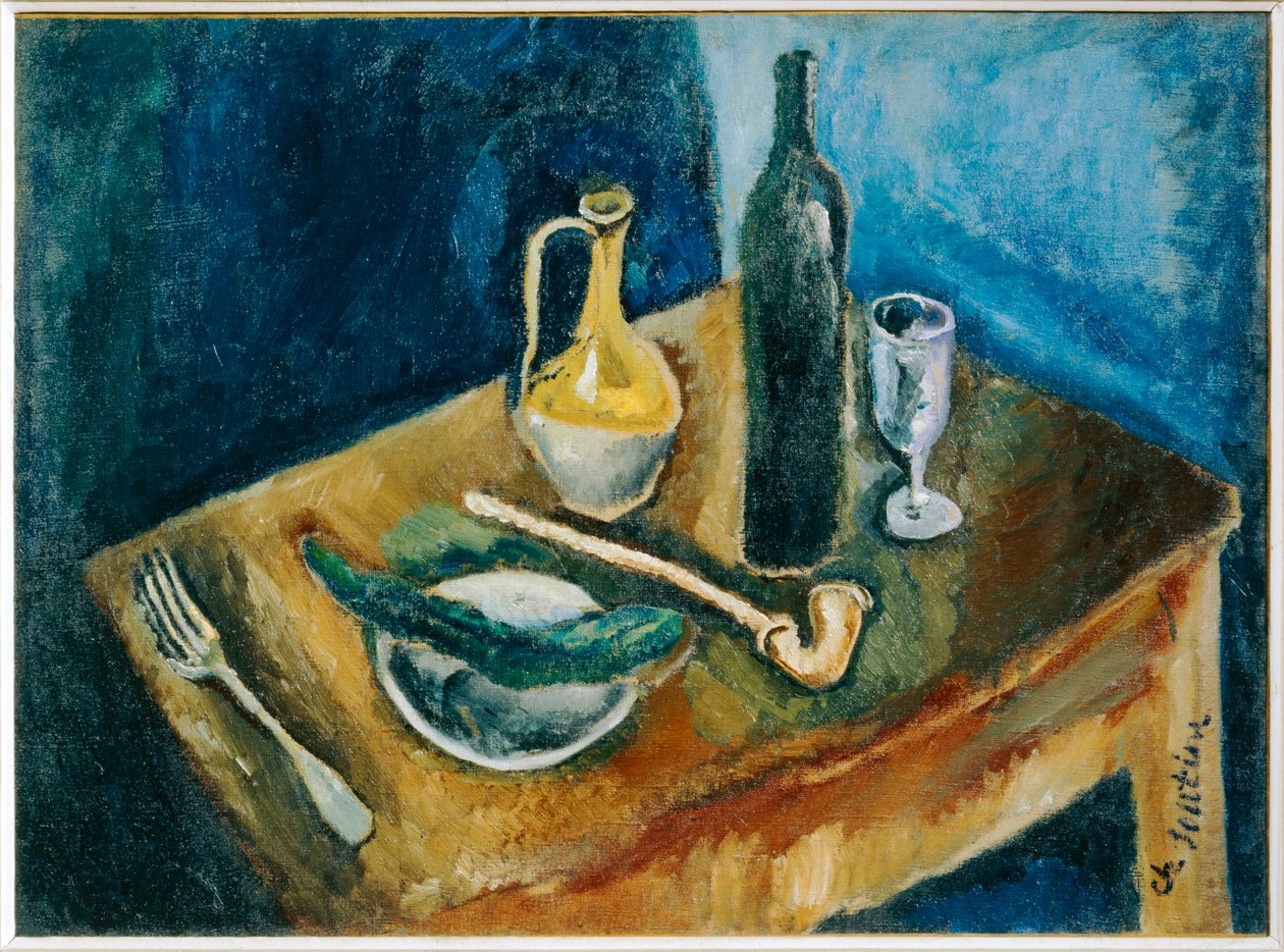 Stilleven met pijp - Stilleven met pijp MNPL ... door Chaim Soutine