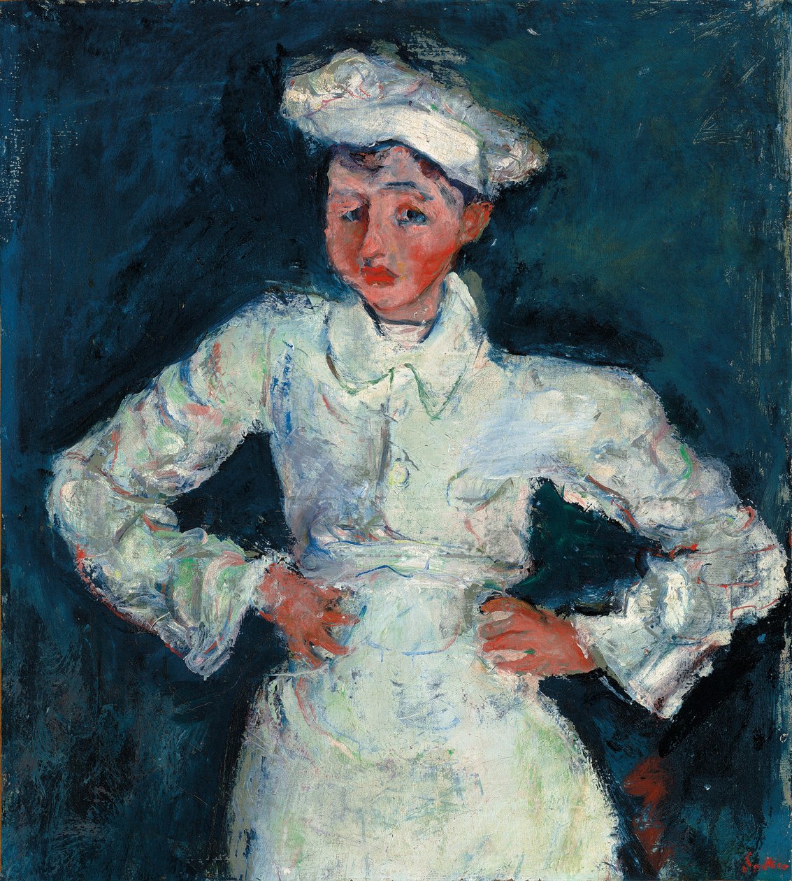 De Kleine Banketbakker; Le petit pâtissier door Chaim Soutine