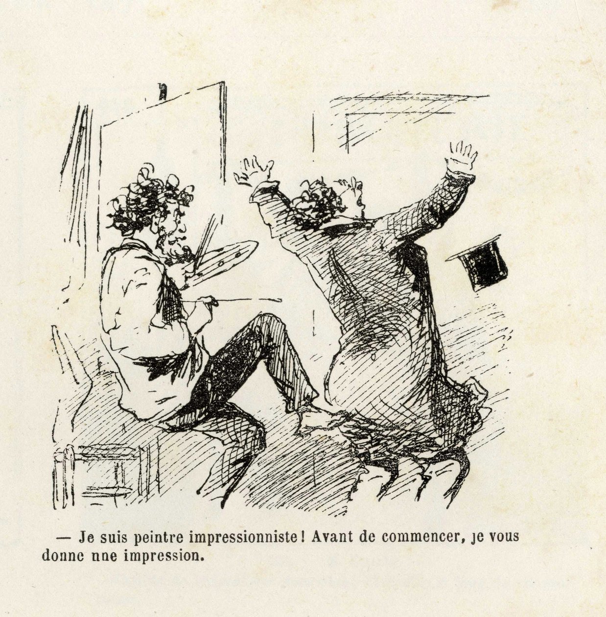 Parijse Kroniek (Cham) door Amédée de Noé