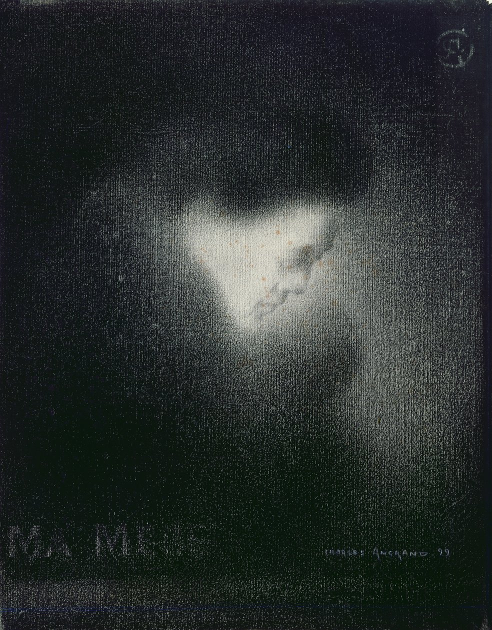 Mijn moeder, 1899 door Charles Angrand