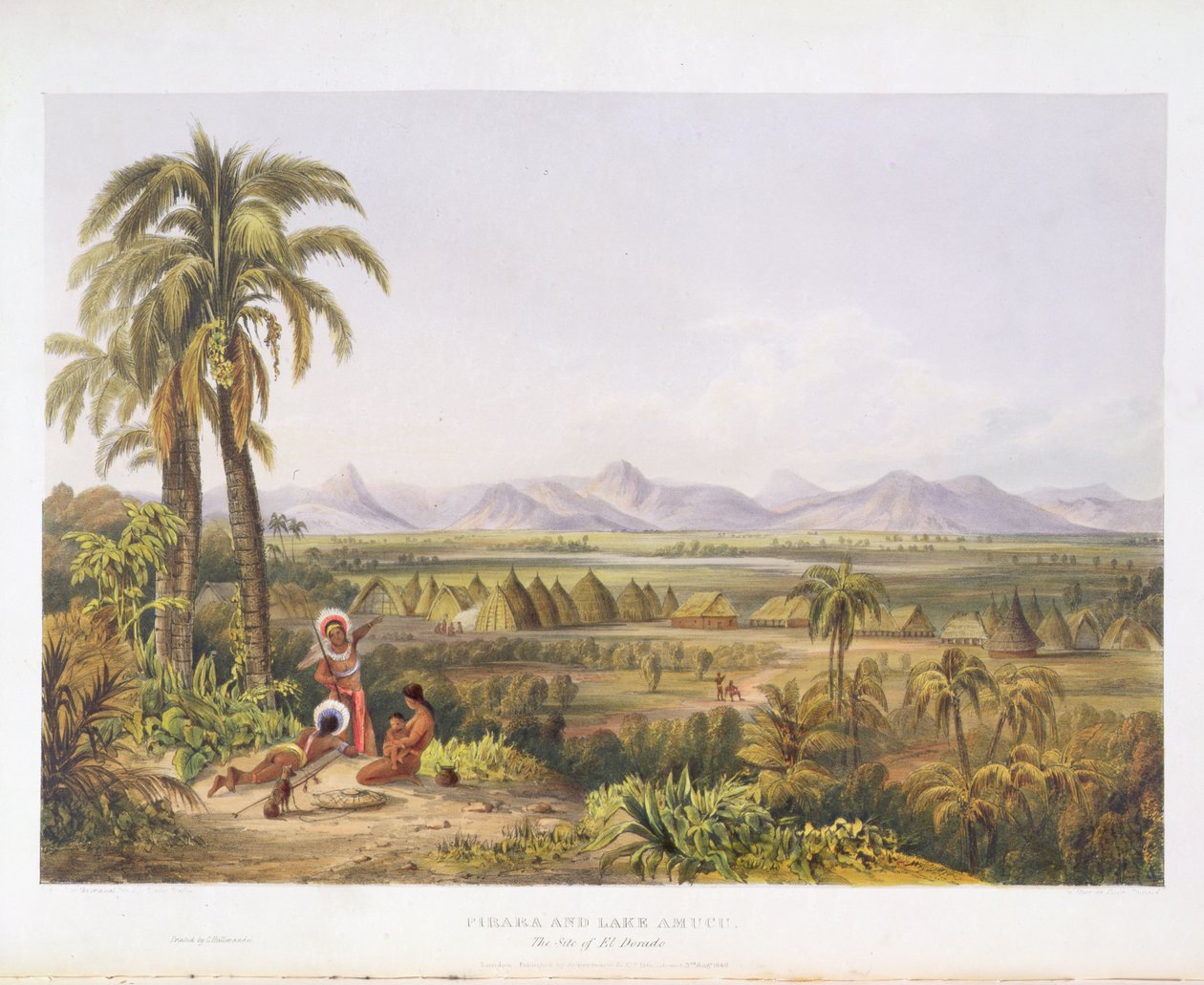 Pirara en Lake Amucu, de Locatie van El Dorado, uit 