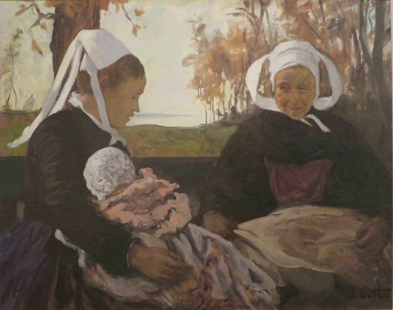 De drie generaties door Charles Cottet