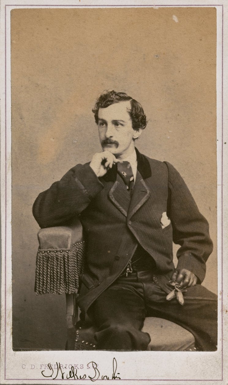 John Wilkes Booth door Charles DeForest Fredricks