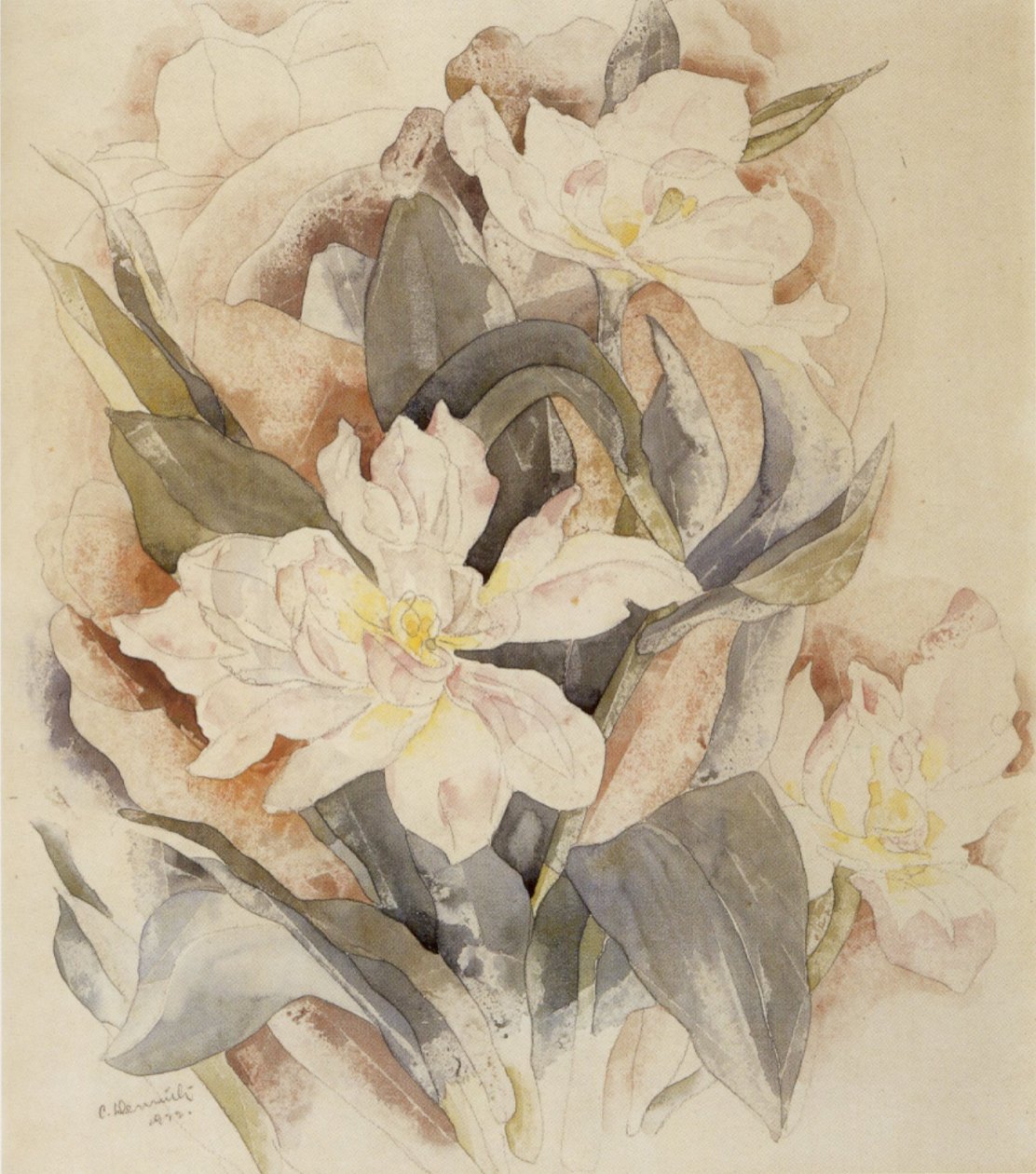 Bloemenstudie door Charles Demuth