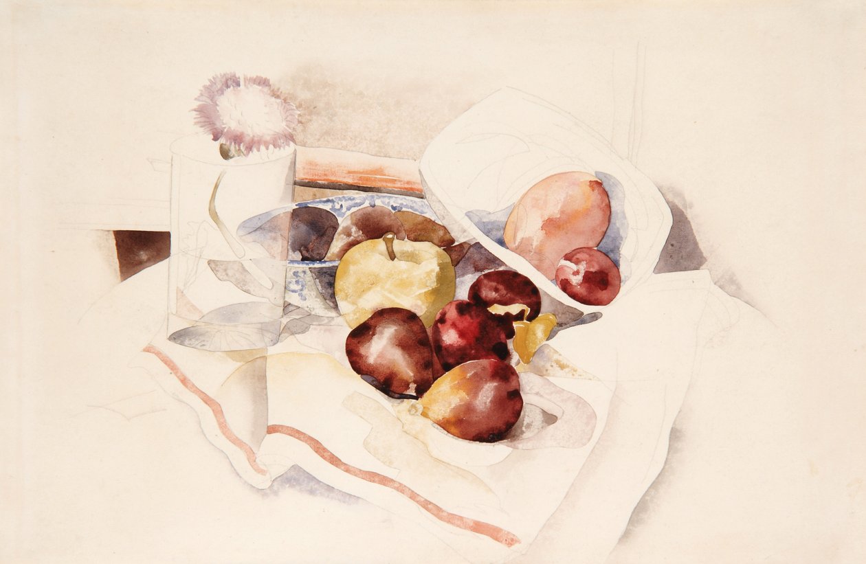 Fruit en distel, 1925 door Charles Demuth