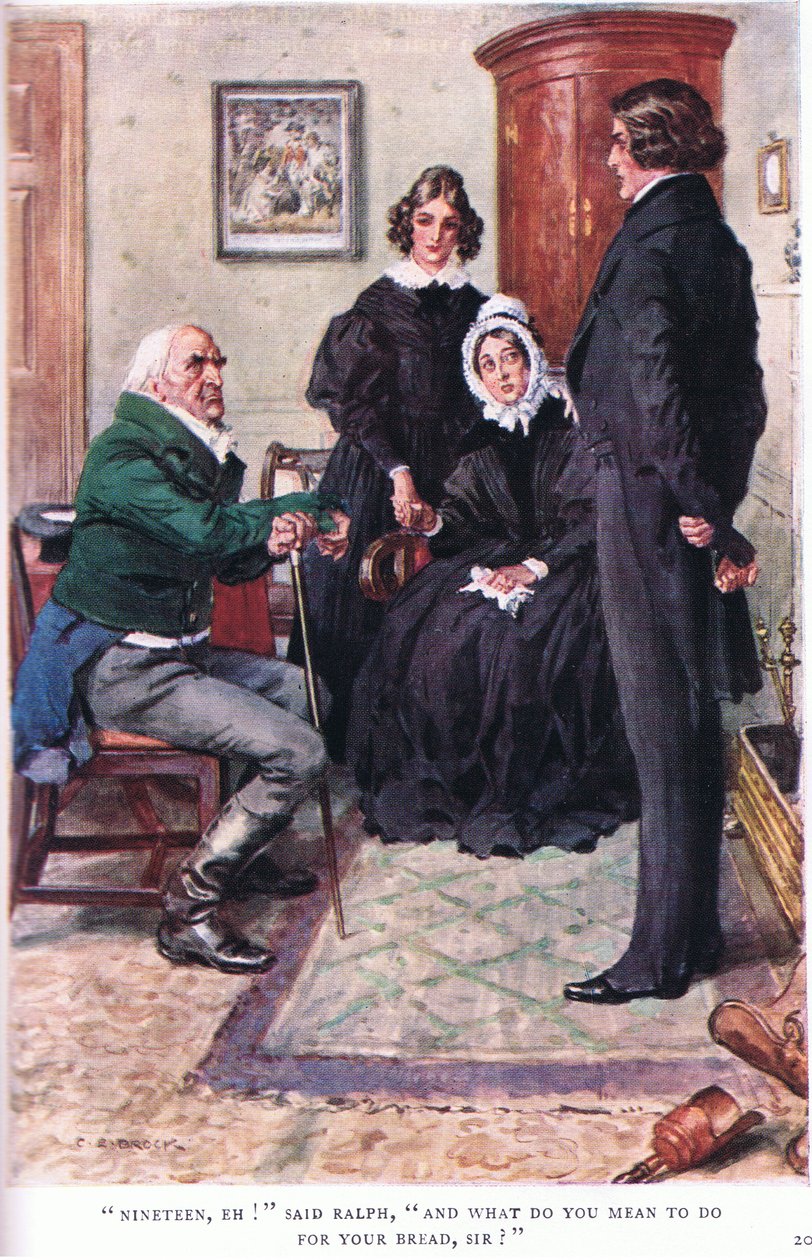 Negentien, hè! zei Ralph, En wat ben je van plan om voor je brood te doen meneer! door Charles Edmund Brock