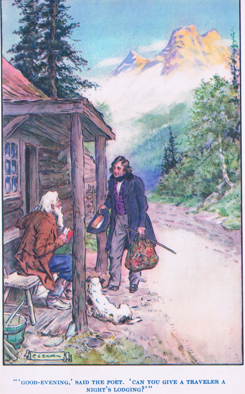 Het Grote Stenen Gezicht, illustratie uit 