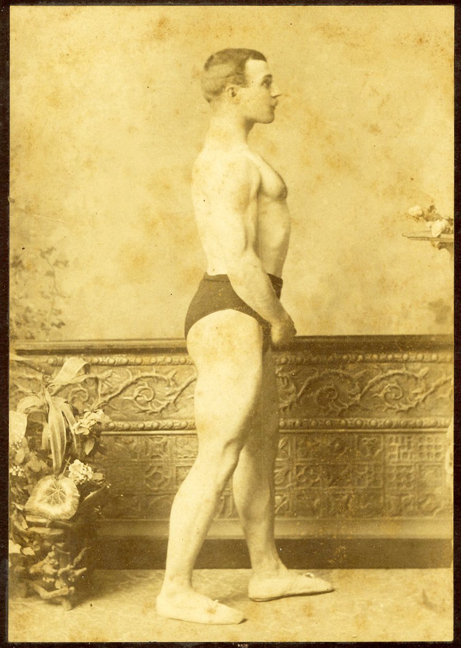 Portret van een krachtpatser, c.1890 door Charles Eisenmann