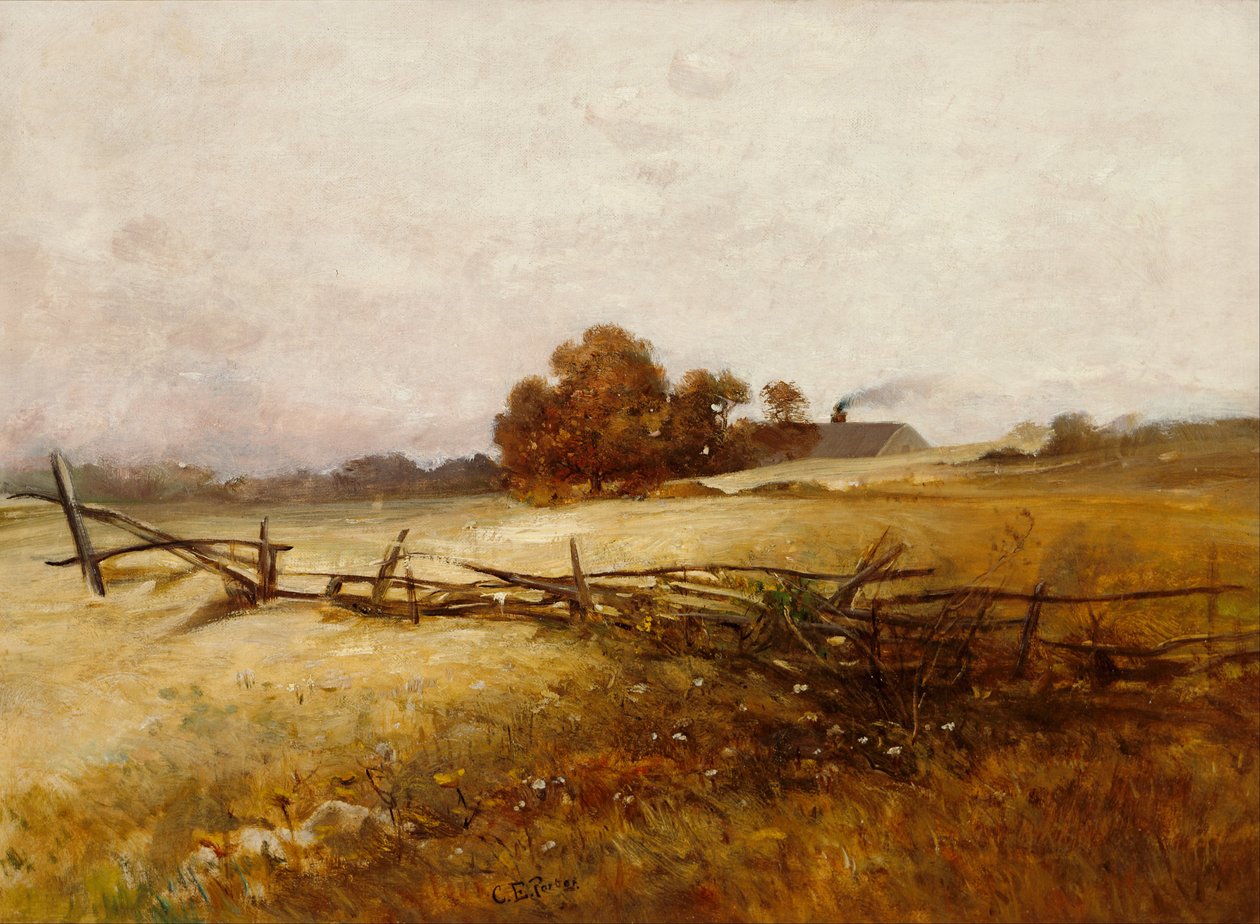 Herfstlandschap door Charles Ethan Porter