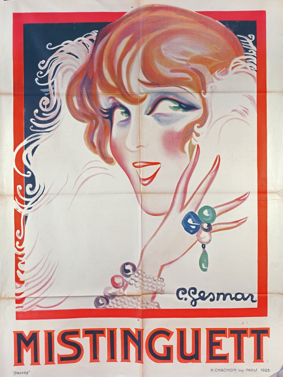 Mistinguett, 1925 door Charles Gesmar