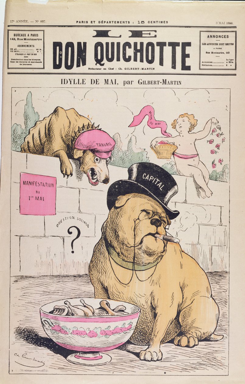 Omslagillustratie van het republikeinse tijdschrift 