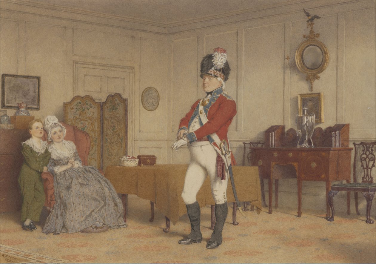 Sir John Gilpin door Charles Green