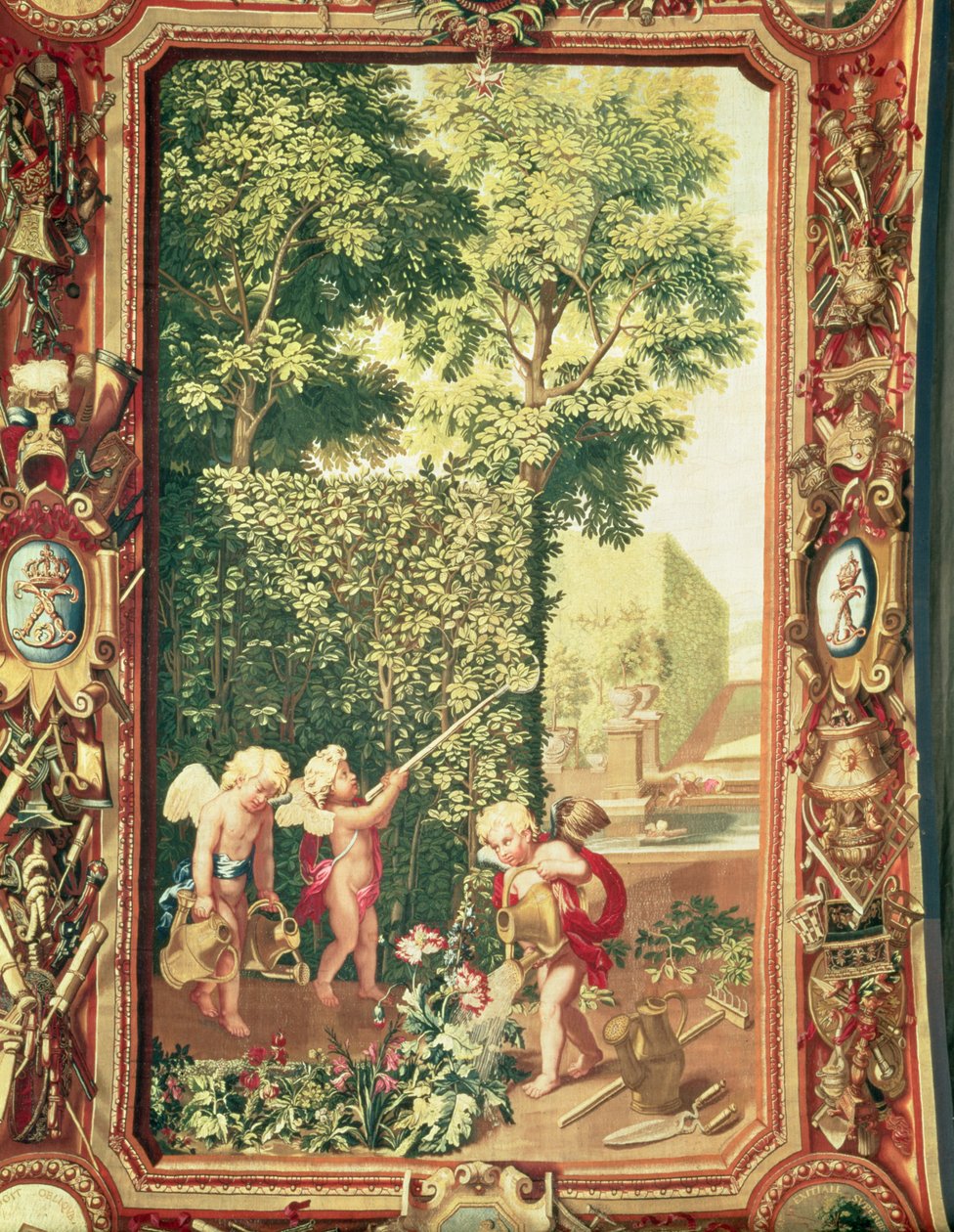 Zomer uit de Seizoenen, Gobelins Tapijt, c.1680 door Charles Le Brun