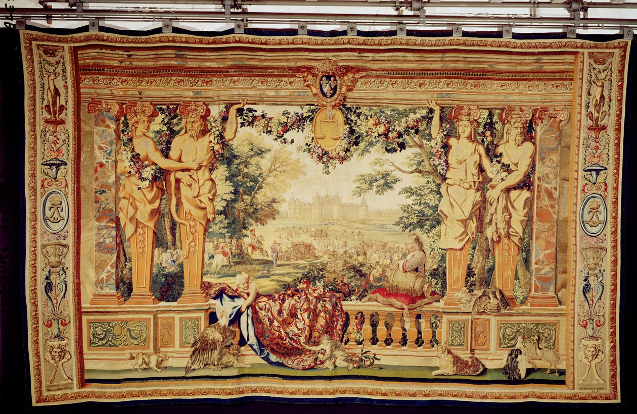 De maand september Kasteel van Chambord, uit de serie Tapijten 