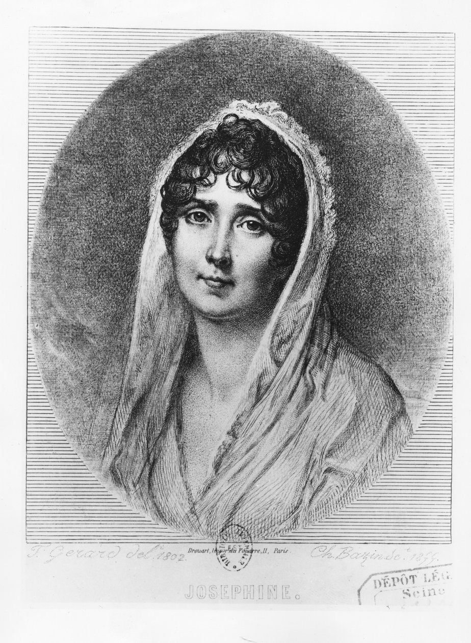 Joséphine de Beauharnais door Charles Louis Bazin