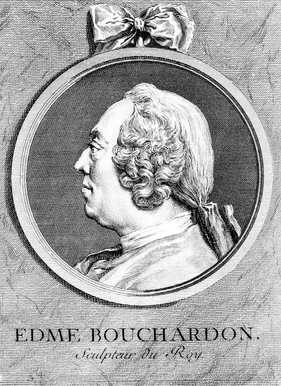Edme Bouchardon door Charles Nicolas II Cochin