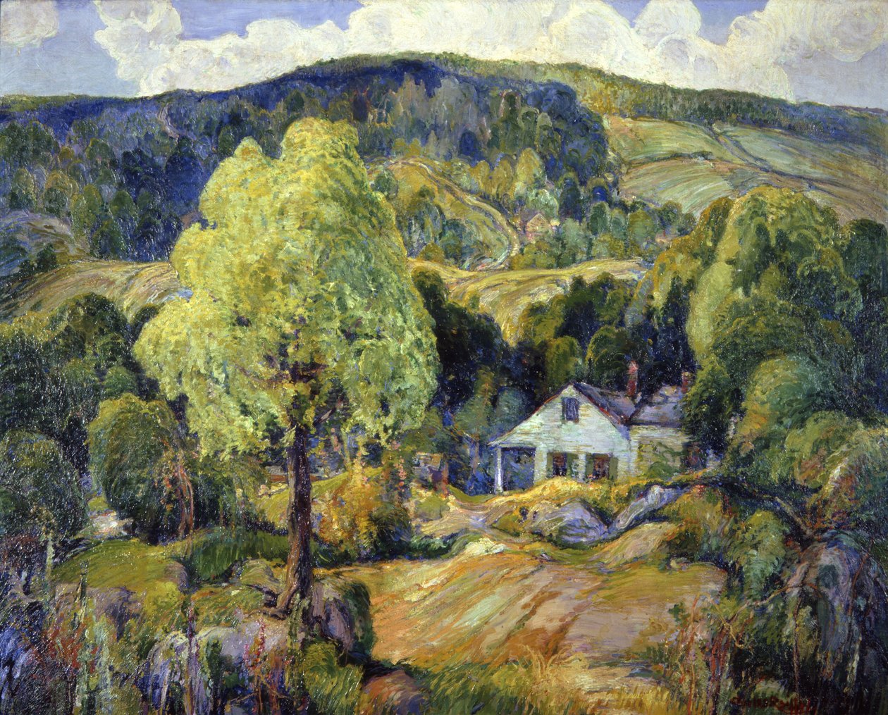 Zomerontwerp, 1922 door Charles P. Reiffel