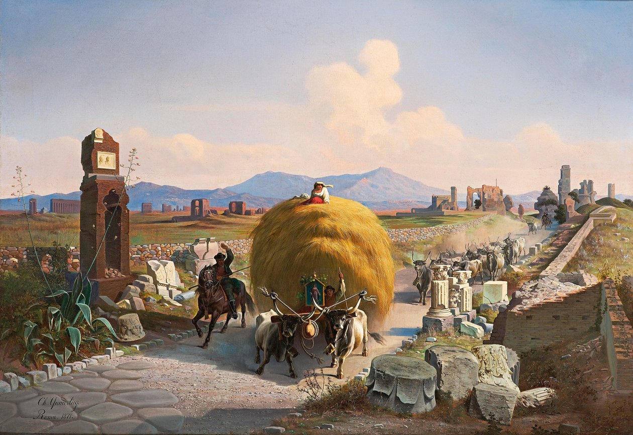 Via Appia door Charles Quaedvlieg