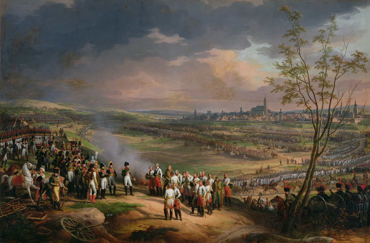 De overgave van Ulm, 20 oktober 1805, 1815 door Charles Thevenin