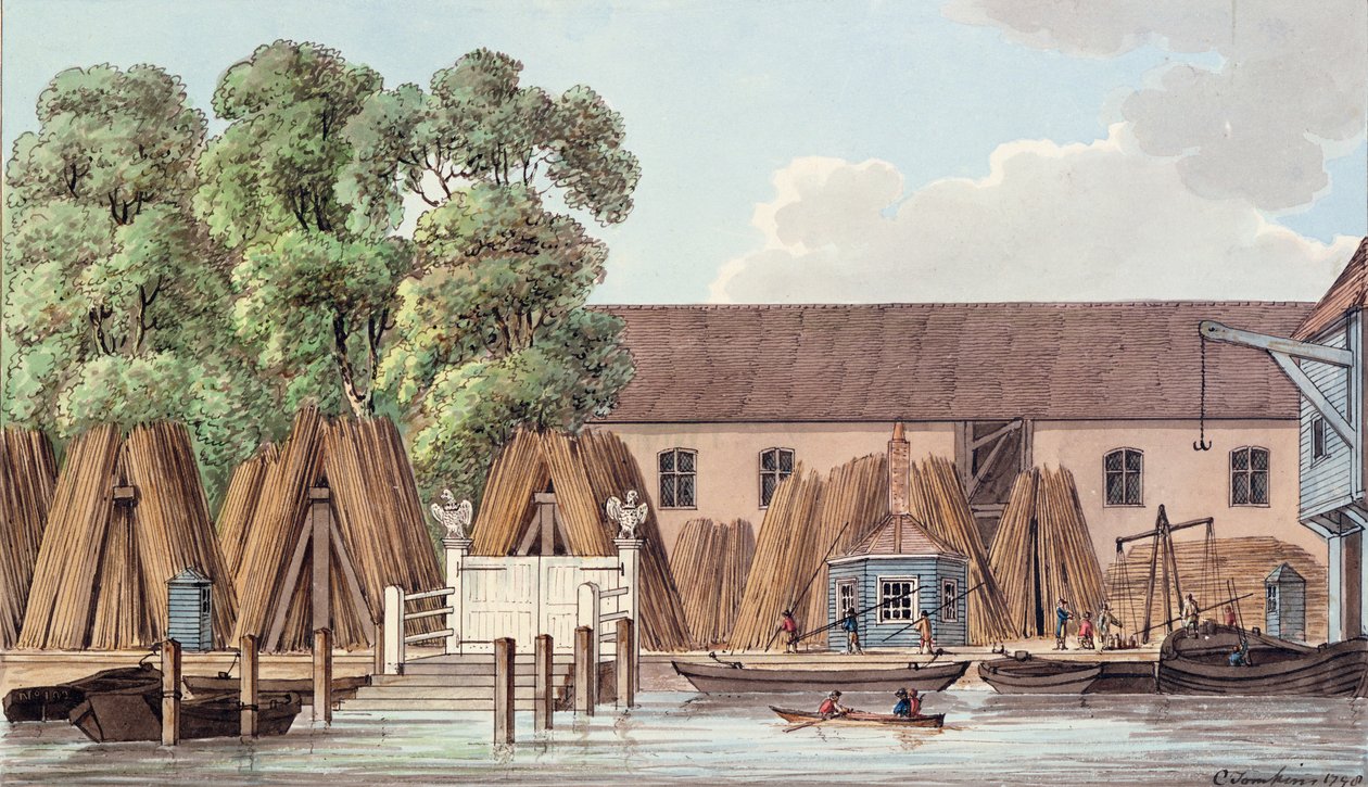 De Oude Staalwerf, 1798 door Charles Tomkins