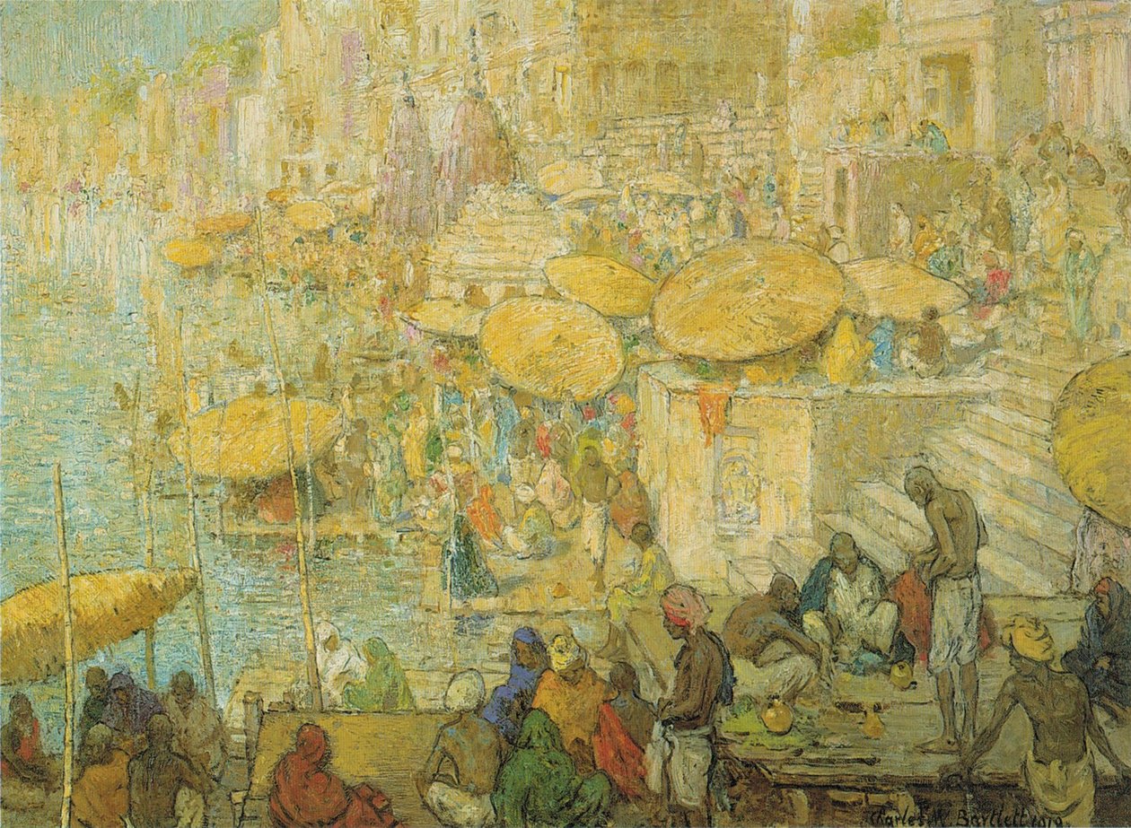 Benares No. 1 door Charles William Bartlett