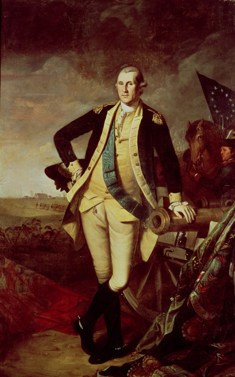 George Washington bij Princeton, 1779 door Charles Willson Peale