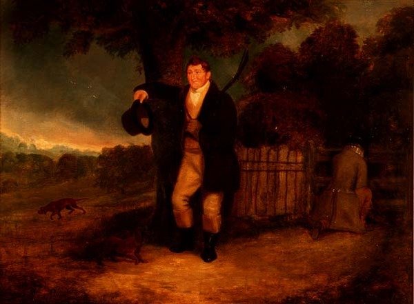 Na de Jacht van de Dag door Charles (attr. to) Hancock