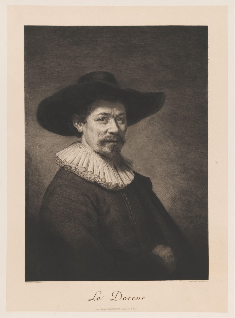 Portret van Herman Doomer door Charles Albert Waltner