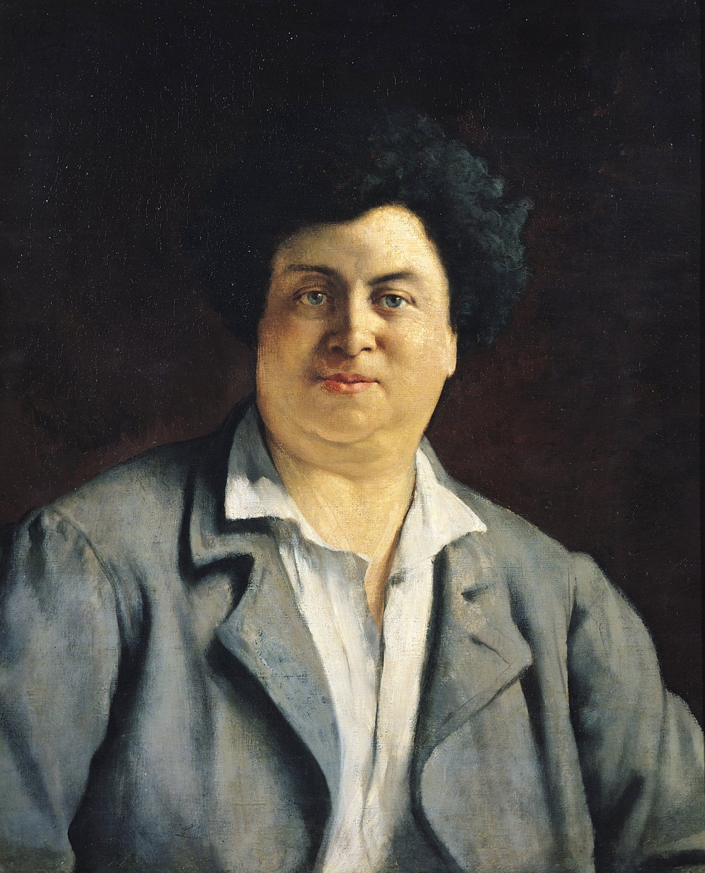 Portret van Alexandre Dumas père (1802-70), 1878 door Charles Alphonse Paul Bellay