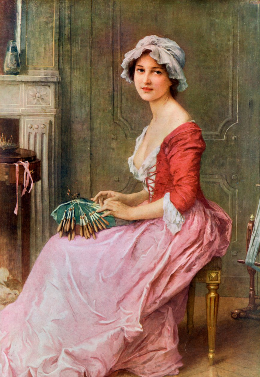 De Naaister, laat 19e of begin 20e eeuw door Charles Amable Lenoir