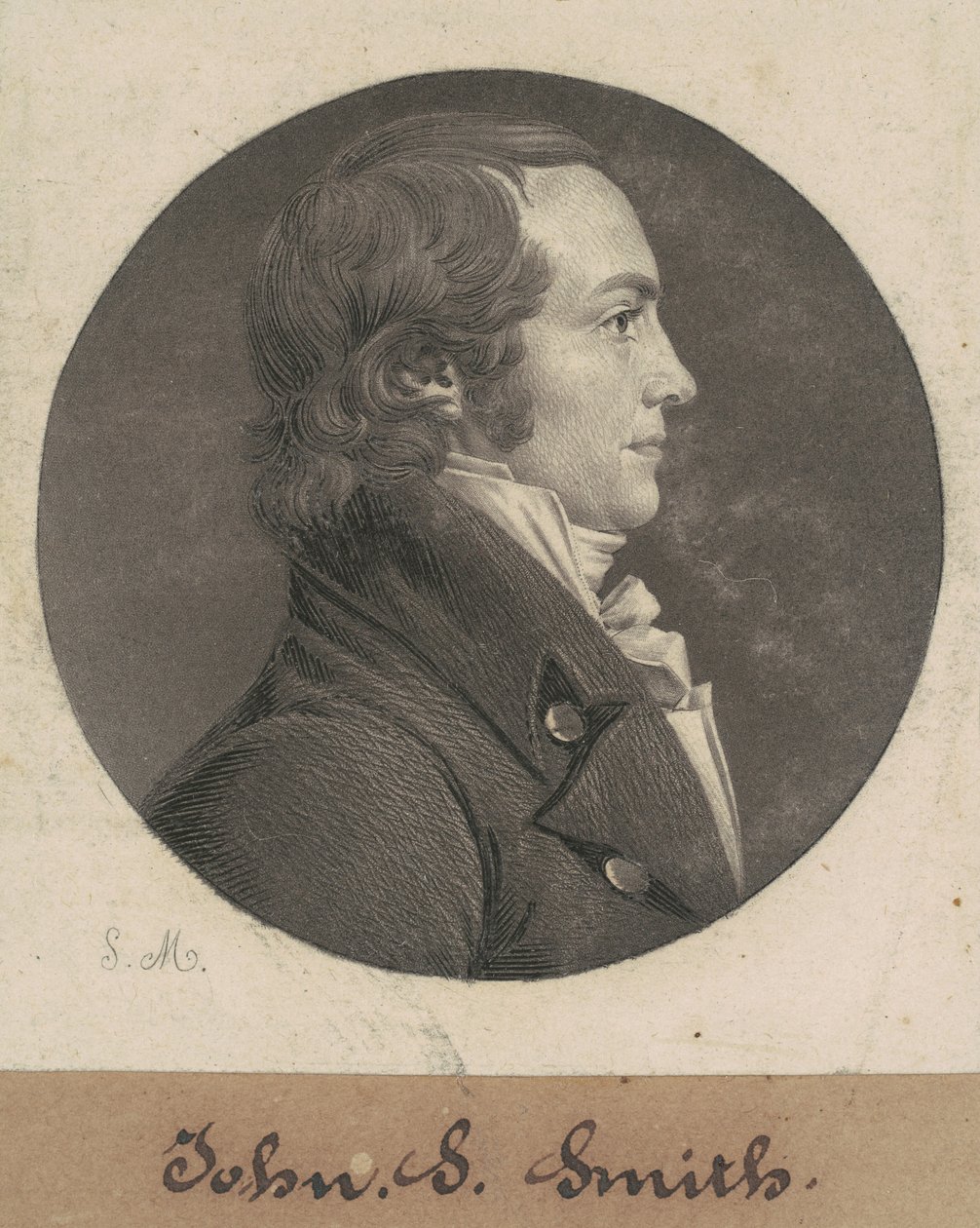 Alexander Smyth door Charles B. J. Févret de Saint Mémin