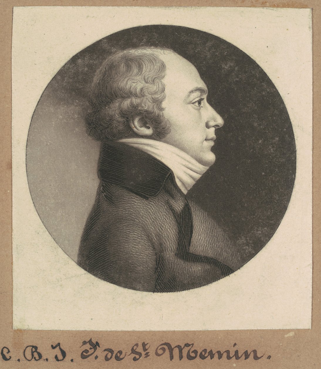 Charles Balthazar Julien Févret de Saint-Mémin door Charles B. J. Févret de Saint Mémin