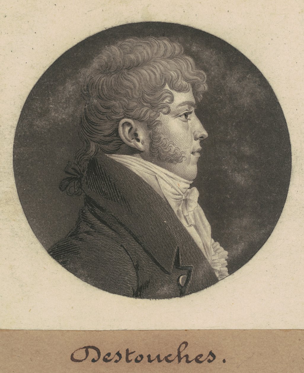 Destouches door Charles B. J. Févret de Saint Mémin