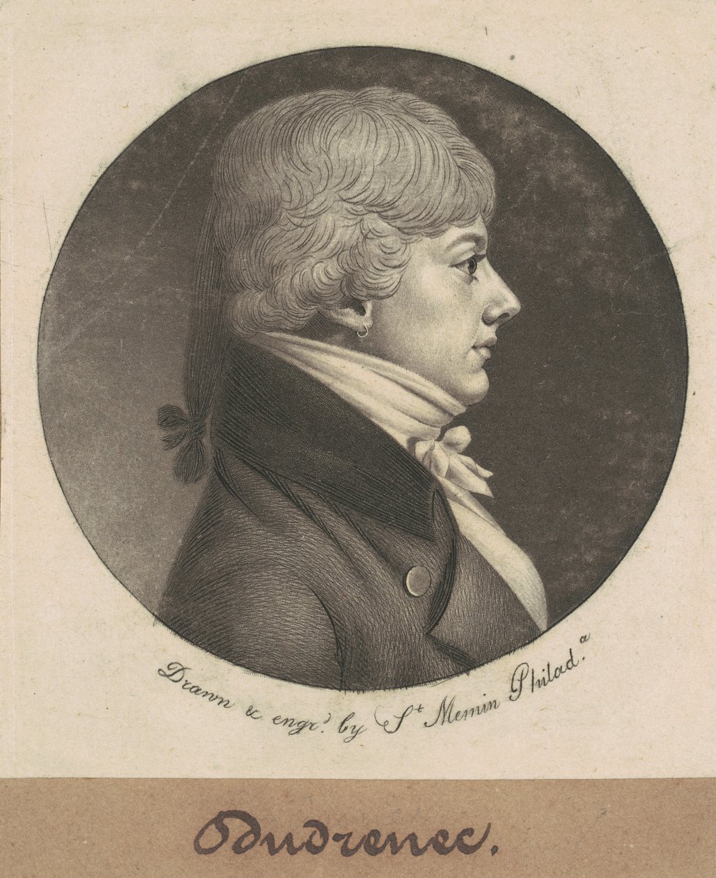 Dudrenec door Charles B. J. Févret de Saint Mémin