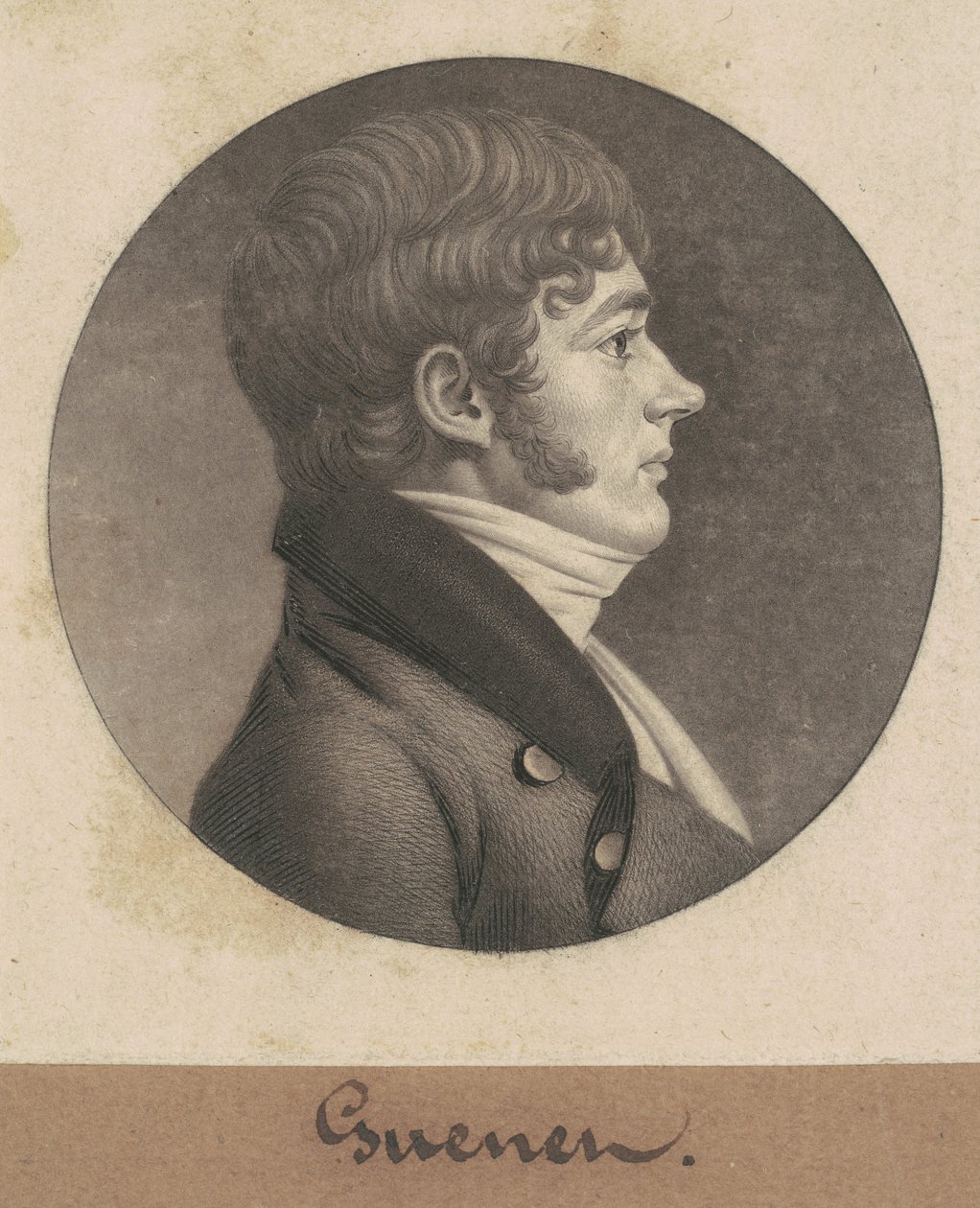 Guenet door Charles B. J. Févret de Saint Mémin