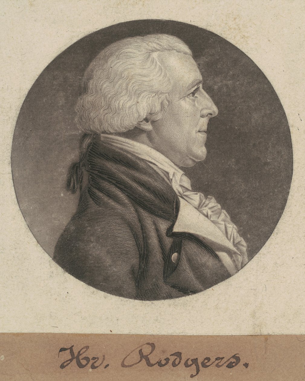 Henry Rogers door Charles B. J. Févret de Saint Mémin