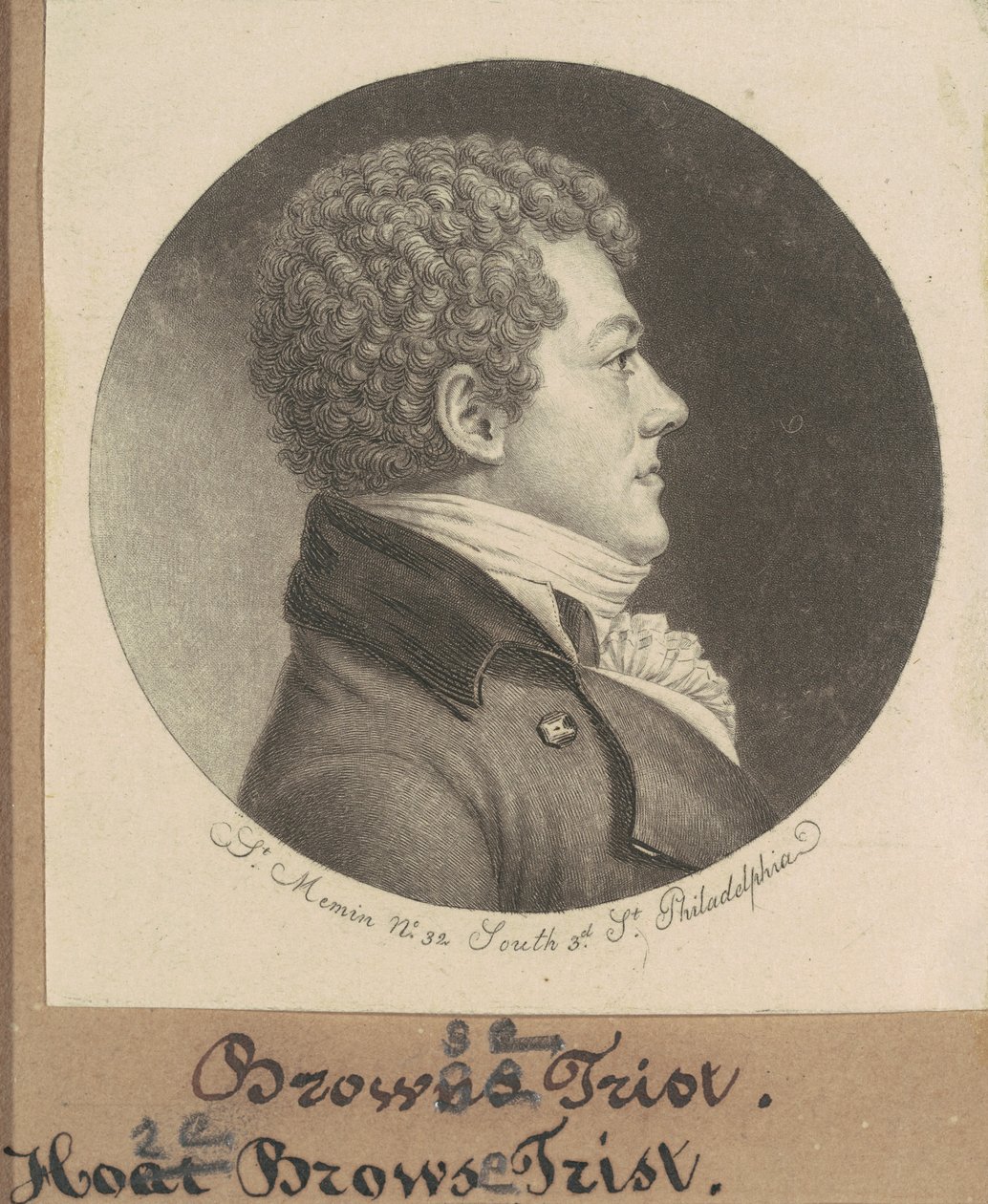 Hore Browse Trist door Charles B. J. Févret de Saint Mémin