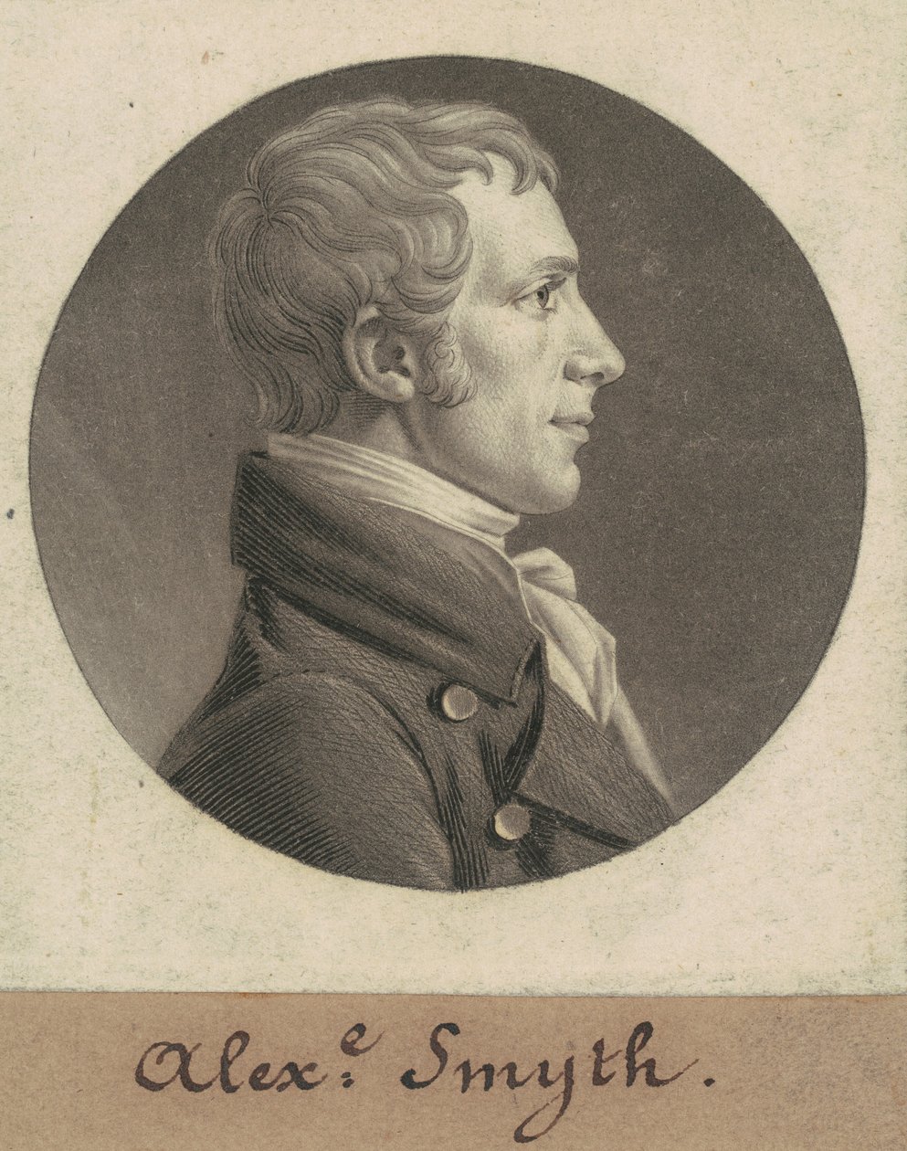 Hugh Smith door Charles B. J. Févret de Saint Mémin