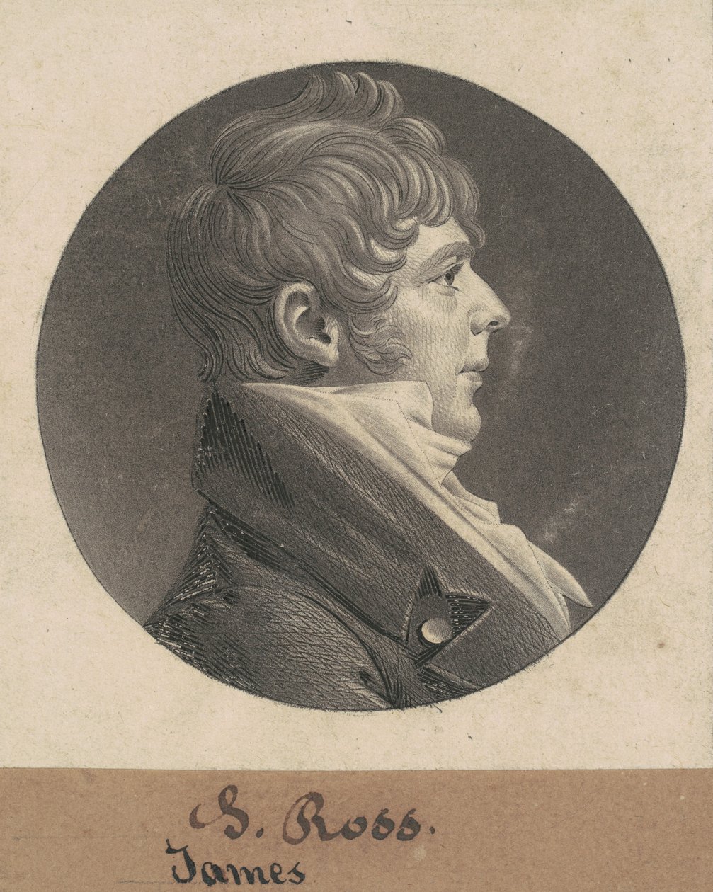 J. Ross door Charles B. J. Févret de Saint Mémin