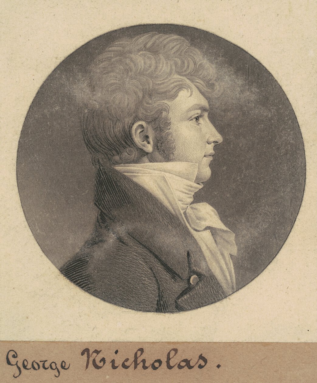 James Crenshaw Anthony door Charles B. J. Févret de Saint Mémin
