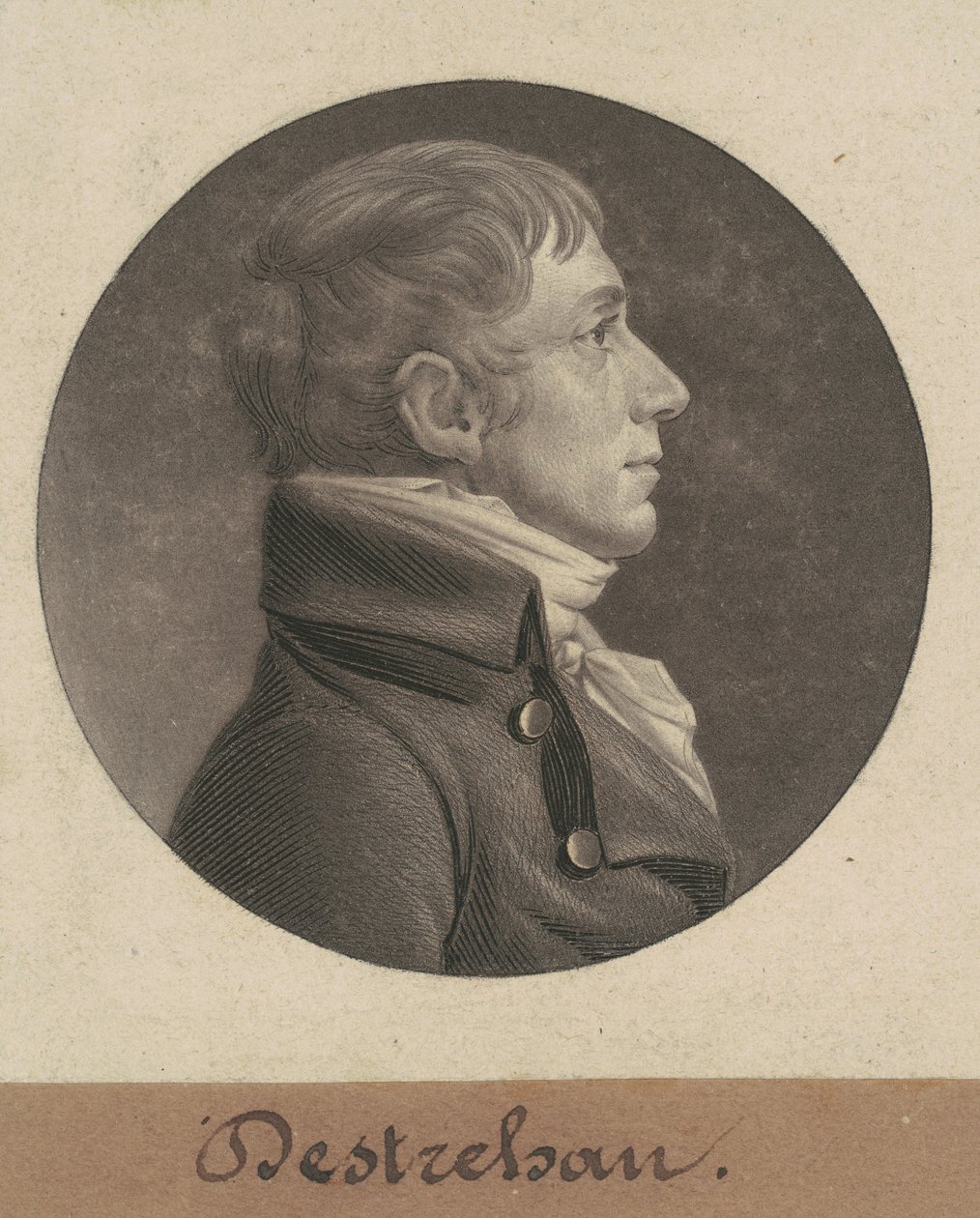 Jean Noel Destréhan door Charles B. J. Févret de Saint Mémin