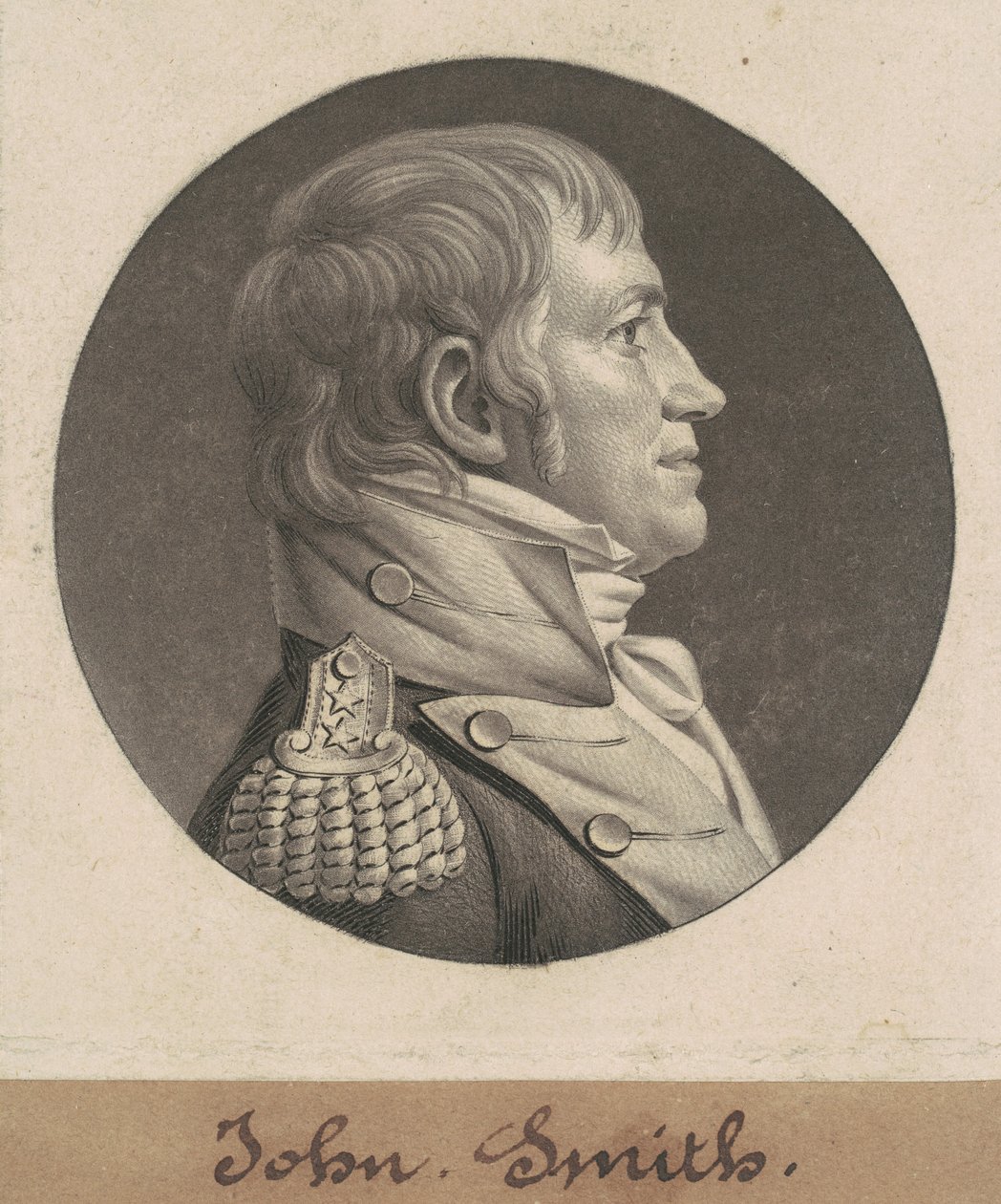 John Smith door Charles B. J. Févret de Saint Mémin