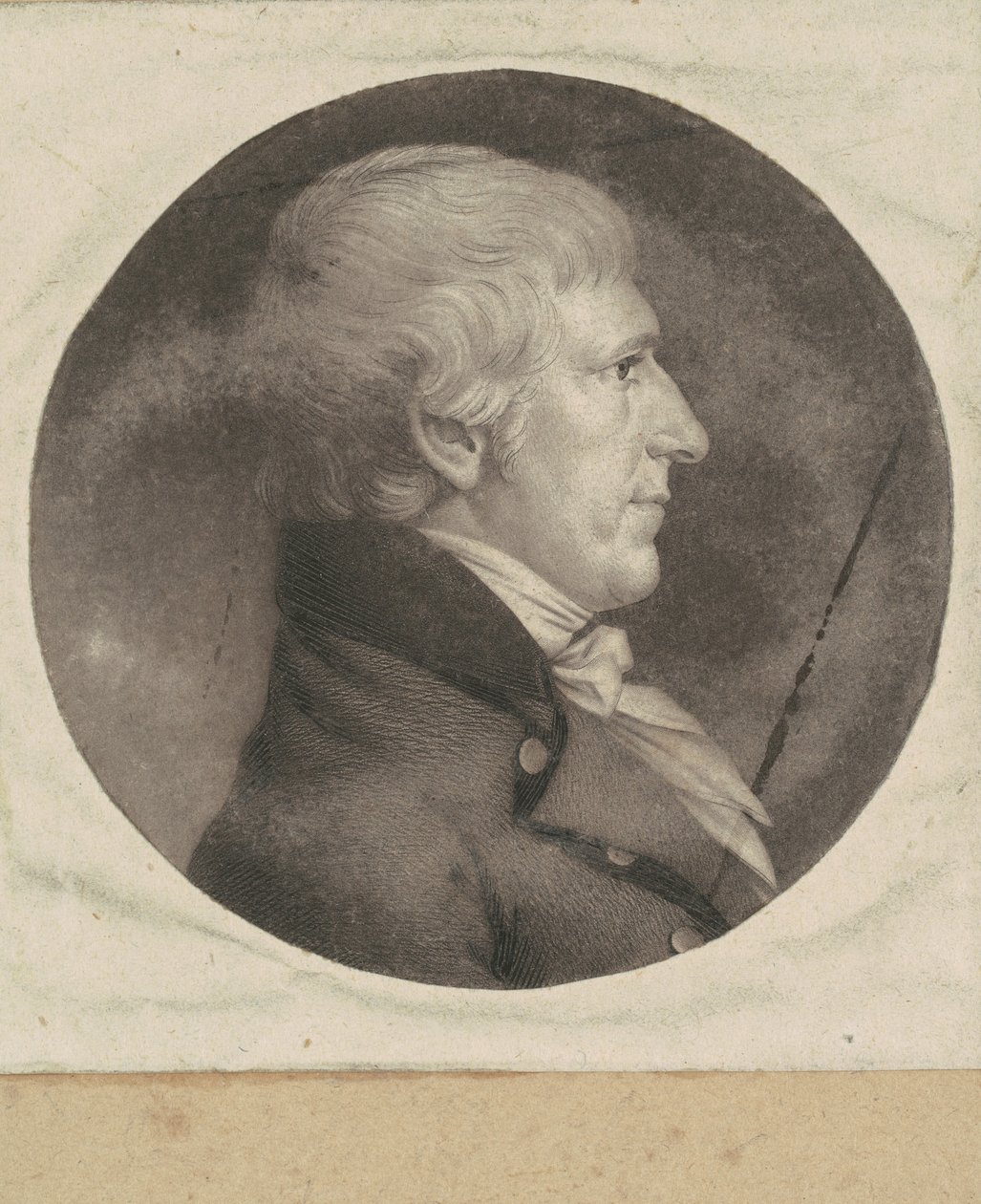 Joseph Barker door Charles B. J. Févret de Saint Mémin