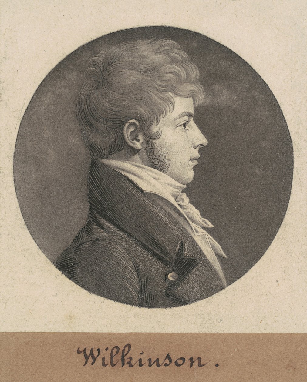 Joseph Biddle Wilkinson door Charles B. J. Févret de Saint Mémin