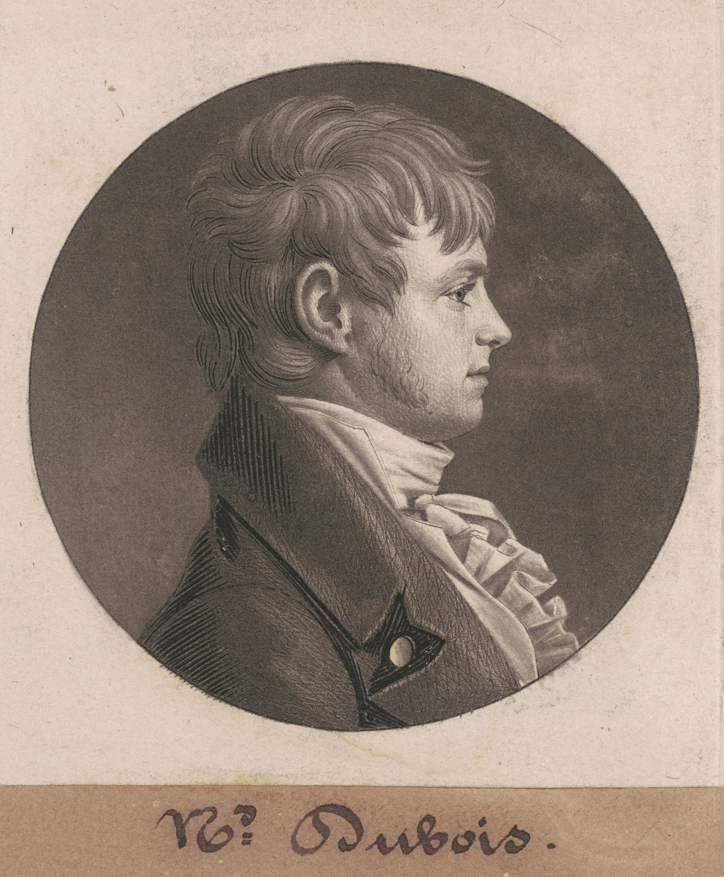 Nicholas DuBois door Charles B. J. Févret de Saint Mémin