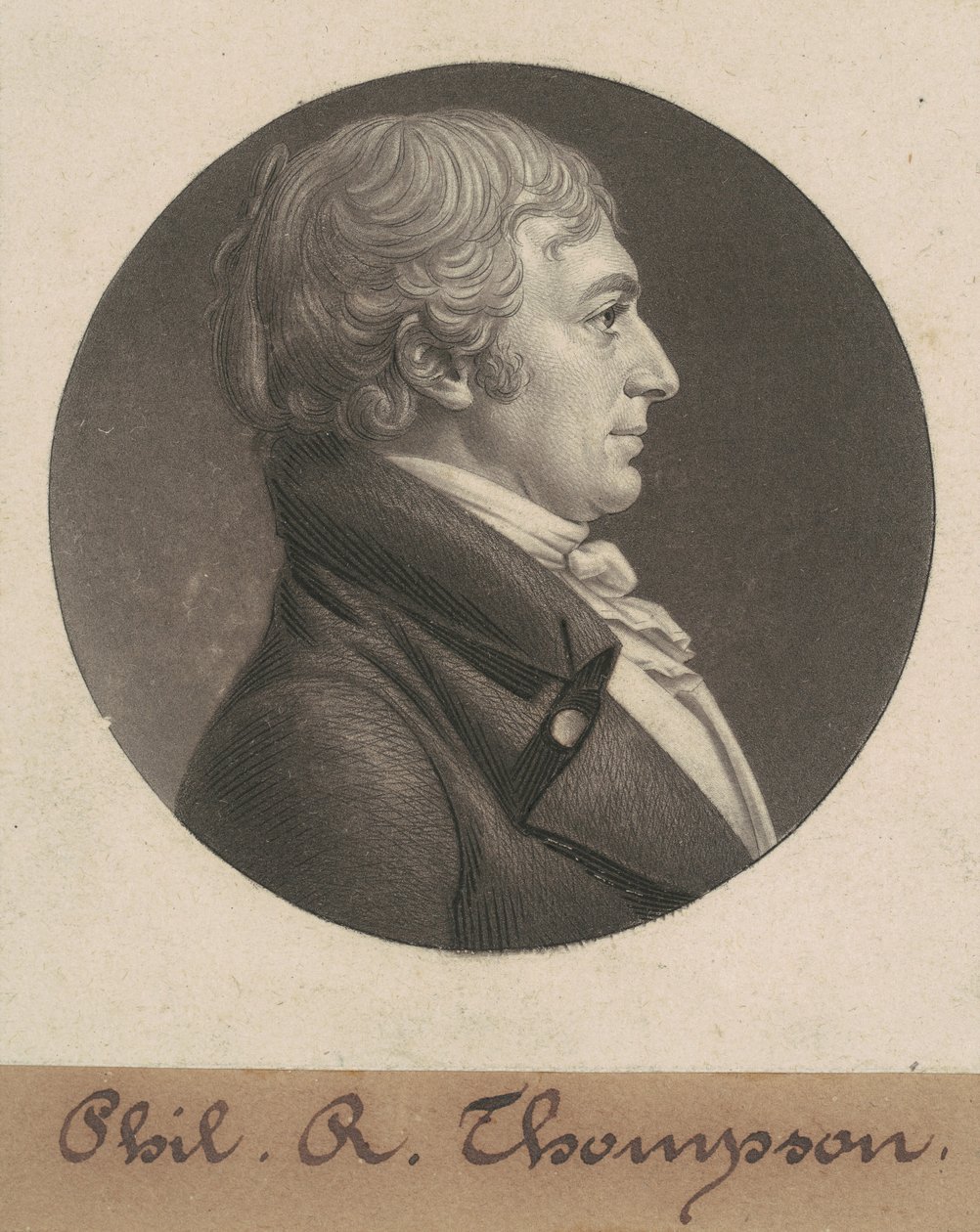 Philip Rootes Thompson door Charles B. J. Févret de Saint Mémin