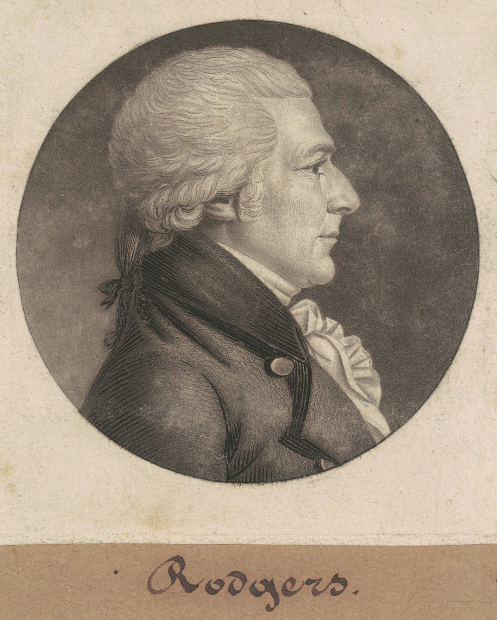 Rodgers door Charles B. J. Févret de Saint Mémin